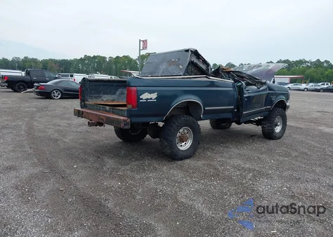 1996 Ford F250 из США, поврежденный, VIN 2FTHF26F3TCA56018